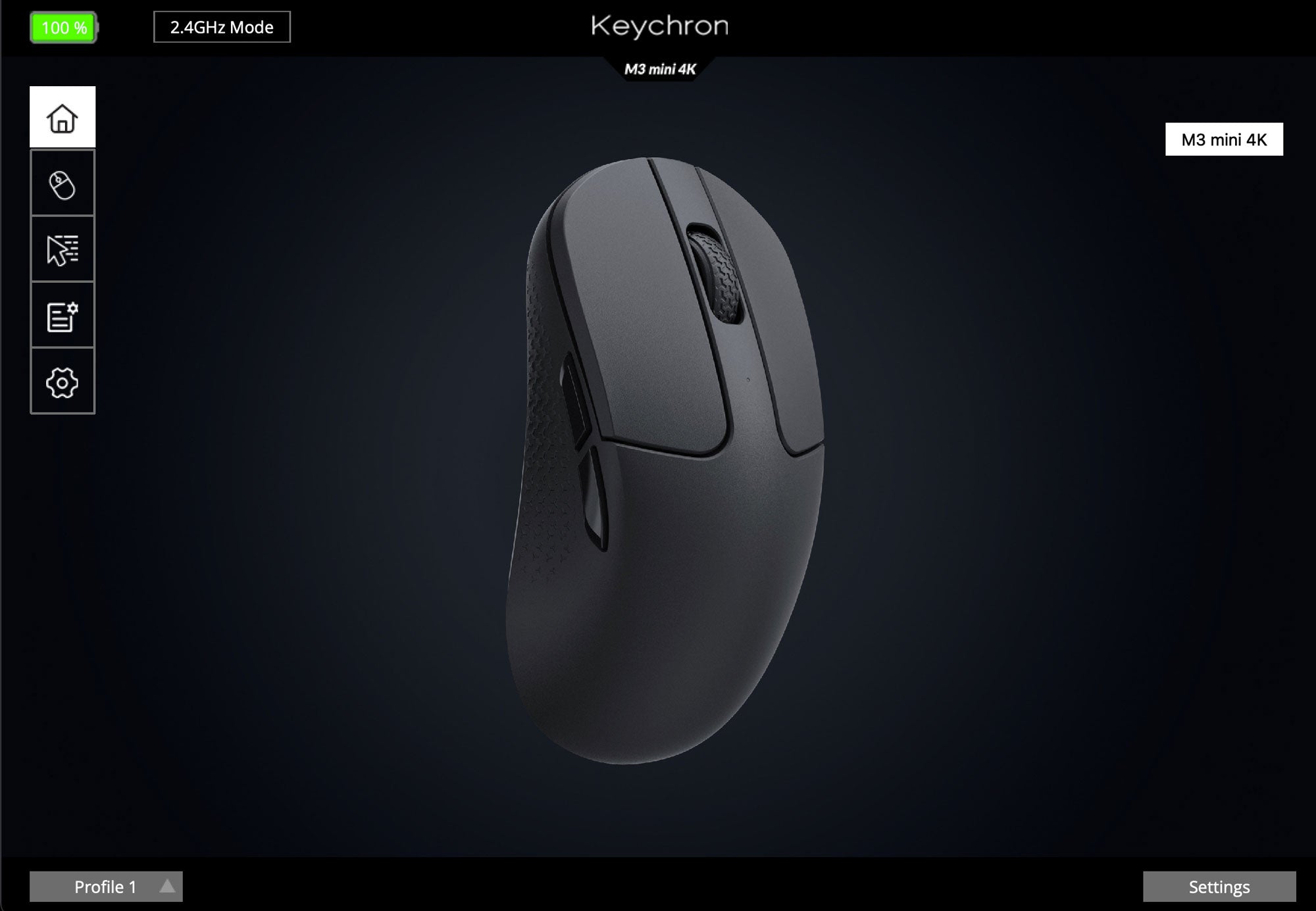 Keychron M3 MIni Wireless Optical Mouse
