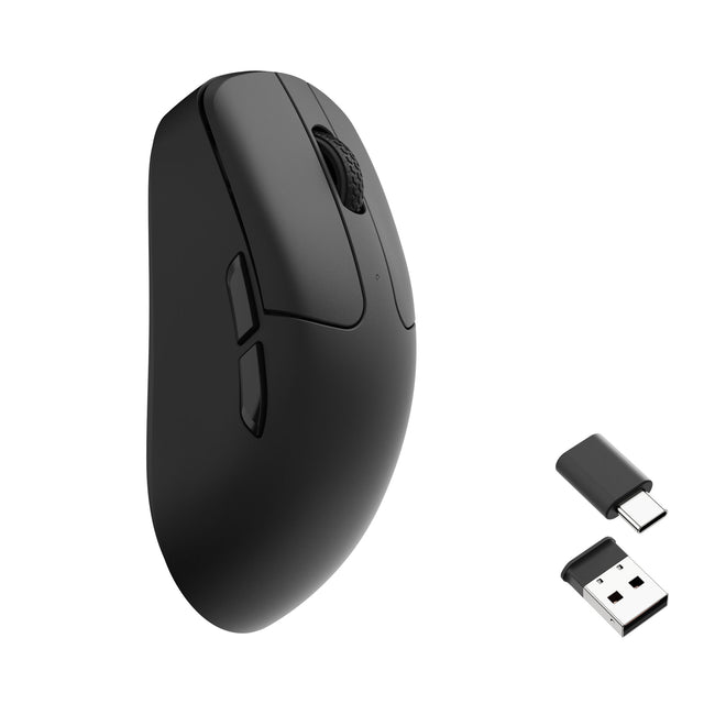 Keychron M2 Wireless Mouse with 2.4 GHz Receivers-Black Version