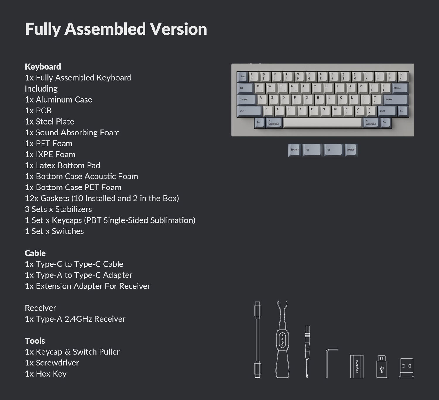 Keychron Q60 Max Custom Mechanical Keyboard