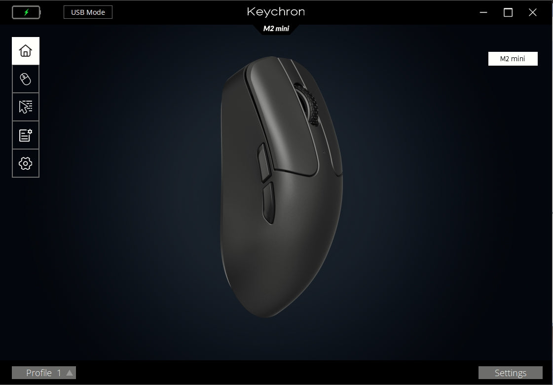 Keychron M2 mini Wireless Optical Mouse
