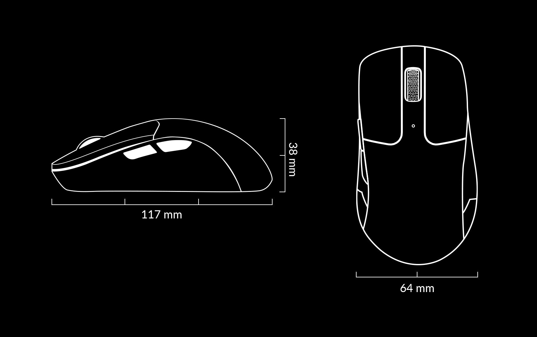 size of the M2 mini wireless mouse.jpeg__PID:daf3f86e-5aba-4767-87f8-1138587cc359